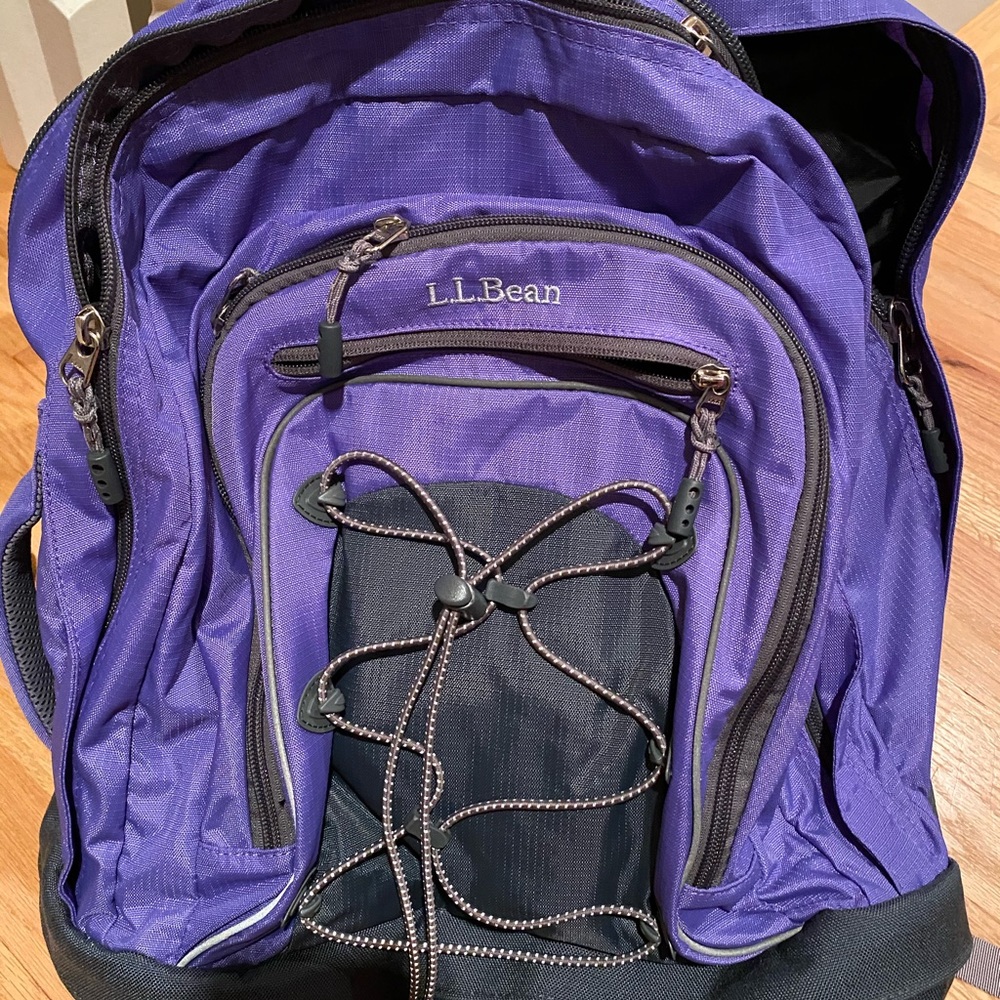 LL Bean backpack like new used once